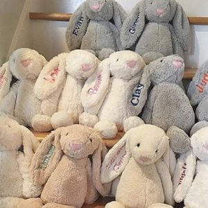 Jellycat stuffed bunnies