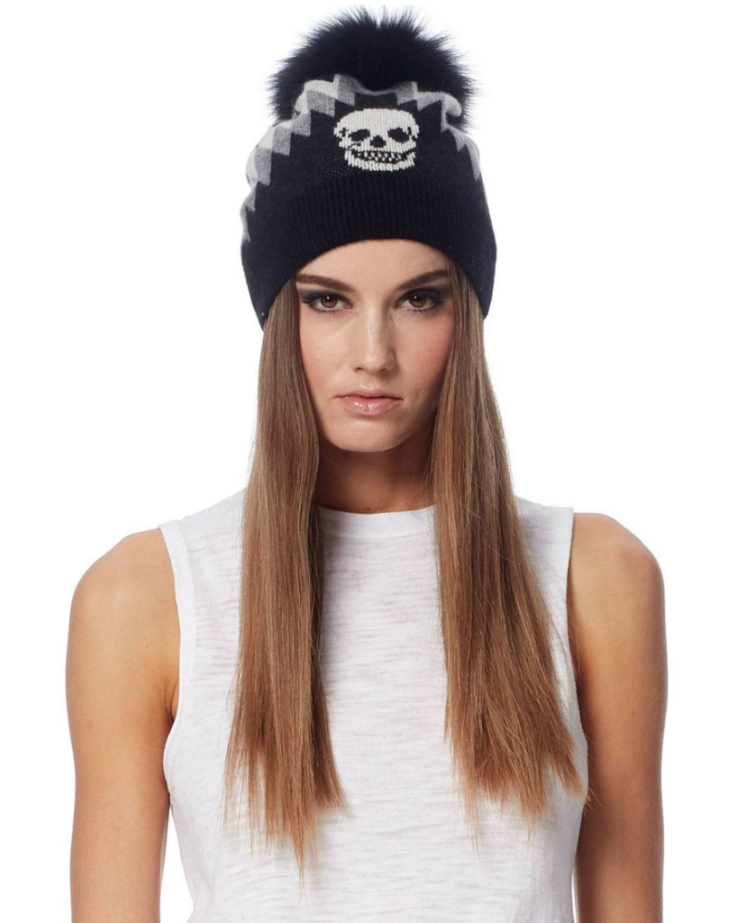 scull cashmere beenie